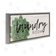 Jessica Mundo | Laundry Room Green Succulent