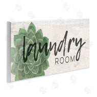 Jessica Mundo | Laundry Room Green Succulent