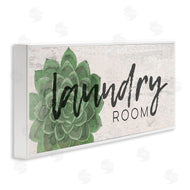 Jessica Mundo | Laundry Room Green Succulent