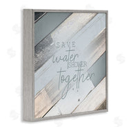 Kimberly Allen | Planked Shower Together Phrase