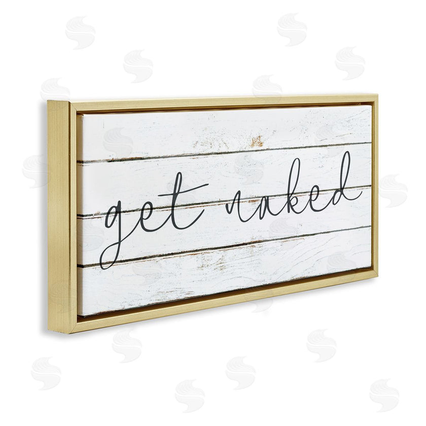 Stupell Studio | Get Naked Minimal Planks