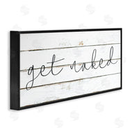 Stupell Studio | Get Naked Minimal Planks