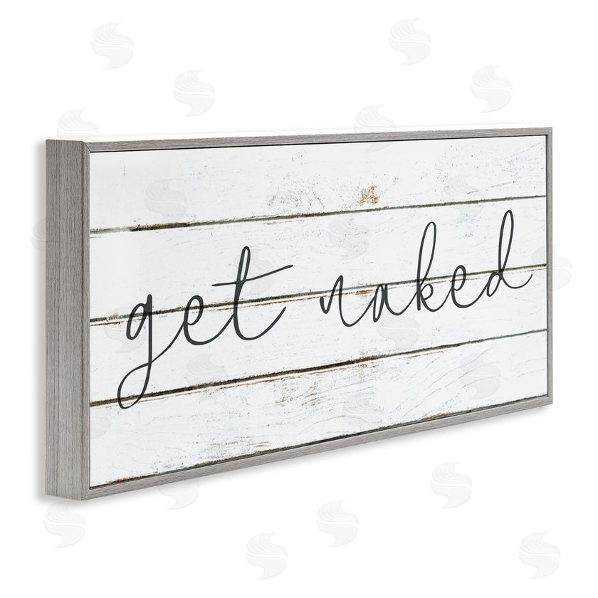 Stupell Studio | Get Naked Minimal Planks