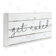 Stupell Studio | Get Naked Minimal Planks