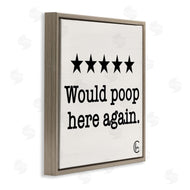 Penny Lane Publishing | Bathroom Rating Five Stars