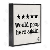 Penny Lane Publishing | Bathroom Rating Five Stars