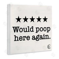 Penny Lane Publishing | Bathroom Rating Five Stars