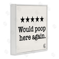 Penny Lane Publishing | Bathroom Rating Five Stars