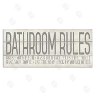 Stephanie Workman Marrott | Planked Style Bathroom Rules