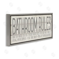 Stephanie Workman Marrott | Planked Style Bathroom Rules