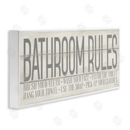 Stephanie Workman Marrott | Planked Style Bathroom Rules