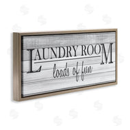 Kimberly Allen | Fun Laundry Room Funny Bathroom