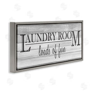 Kimberly Allen | Fun Laundry Room Funny Bathroom