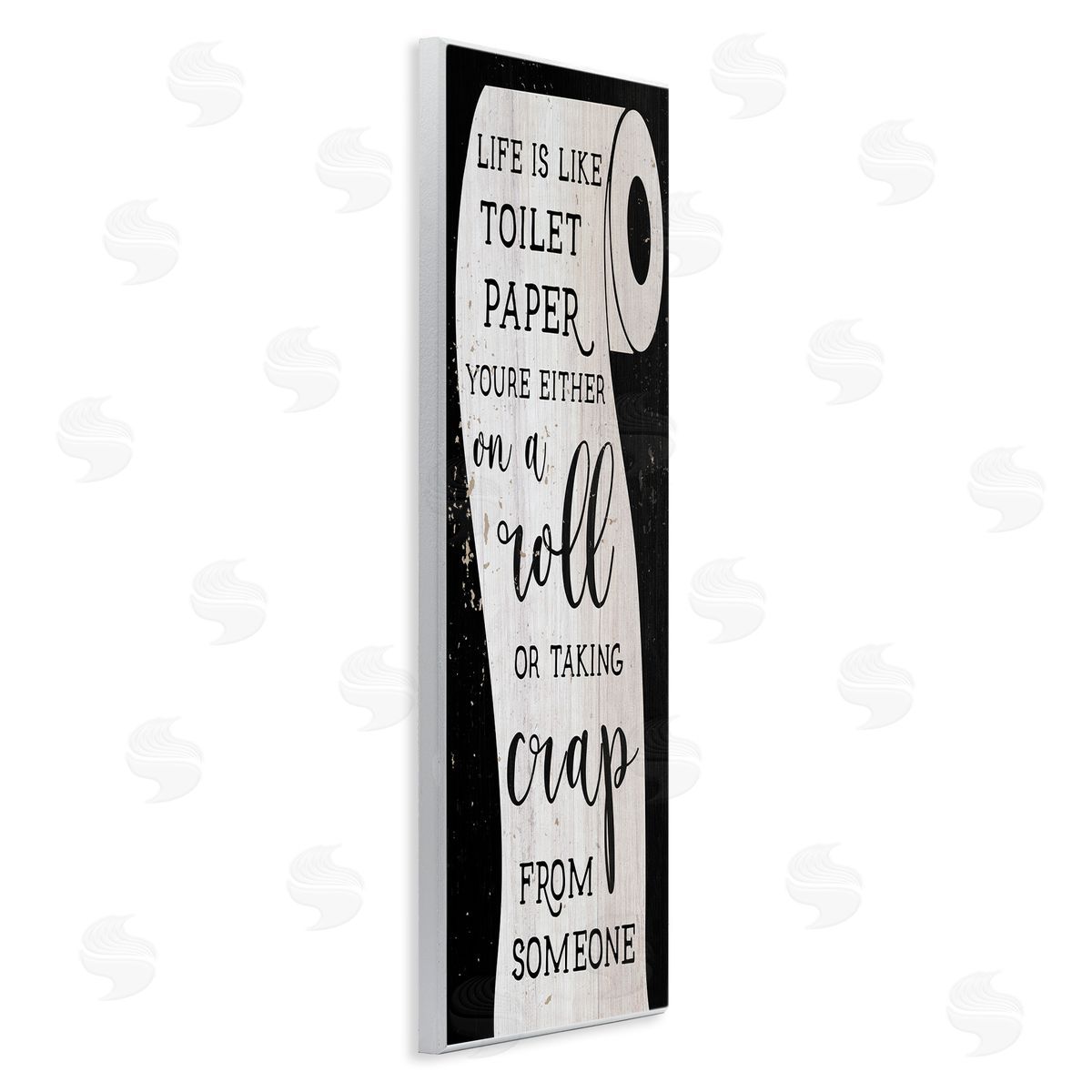Like Toilet Paper Funny Bathroom Wood Plaque Wall Art, Home Decor by Stupell Studio