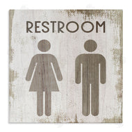 Stupell Studio | Vintage Restroom People Silhouettes