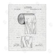 Lettered and Lined | Vintage Toilet Paper Roll Patent