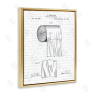Lettered and Lined | Vintage Toilet Paper Roll Patent