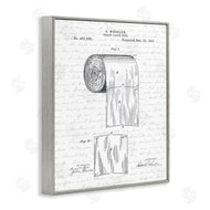 Lettered and Lined | Vintage Toilet Paper Roll Patent