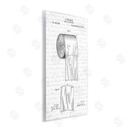 Lettered and Lined | Vintage Toilet Paper Roll Patent