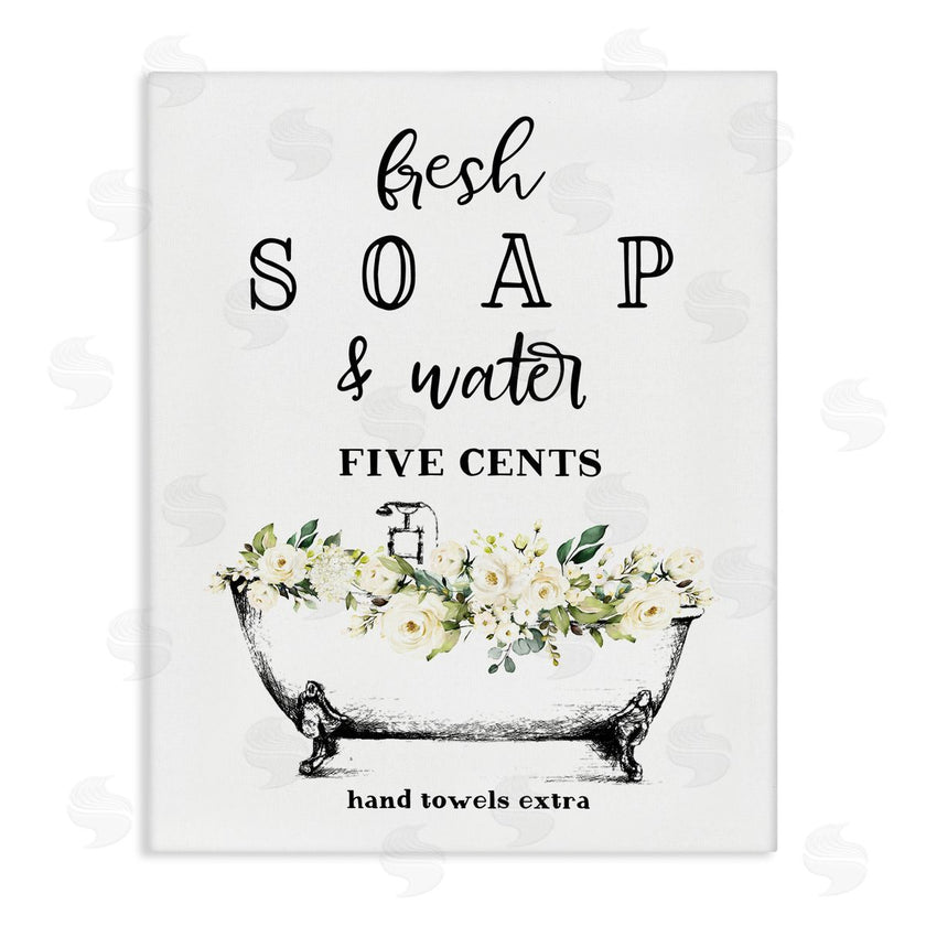 Lettered and Lined | Fresh Soap & Water Bath Tub