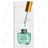 Ziwei Li | Cyan Makeup Nail Polish Brush