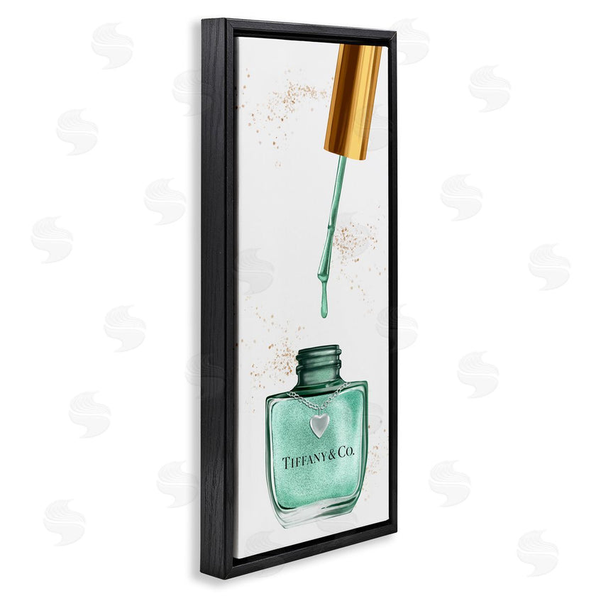 Ziwei Li | Cyan Makeup Nail Polish Brush