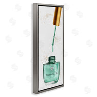Ziwei Li | Cyan Makeup Nail Polish Brush