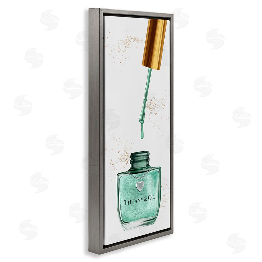 Ziwei Li | Cyan Makeup Nail Polish Brush