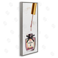 Ziwei Li | Makeup Nail Polish Brush Rainbow & Gold