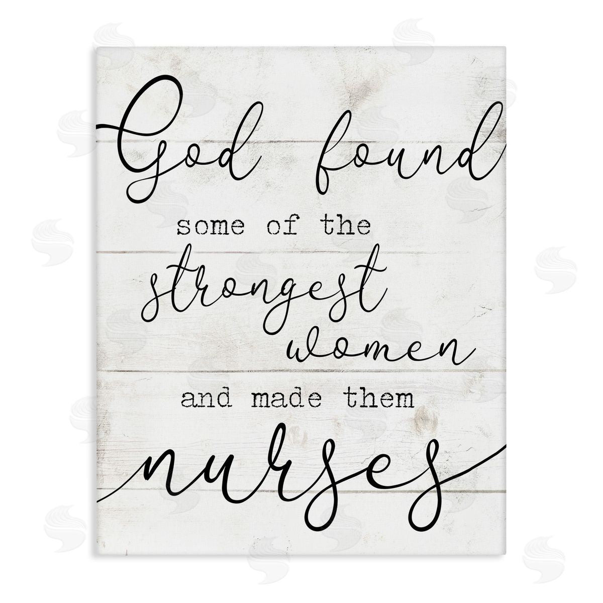 Strong Women Nurses Spiritual Canvas Wall Art, Home Decor by Stupell Studio